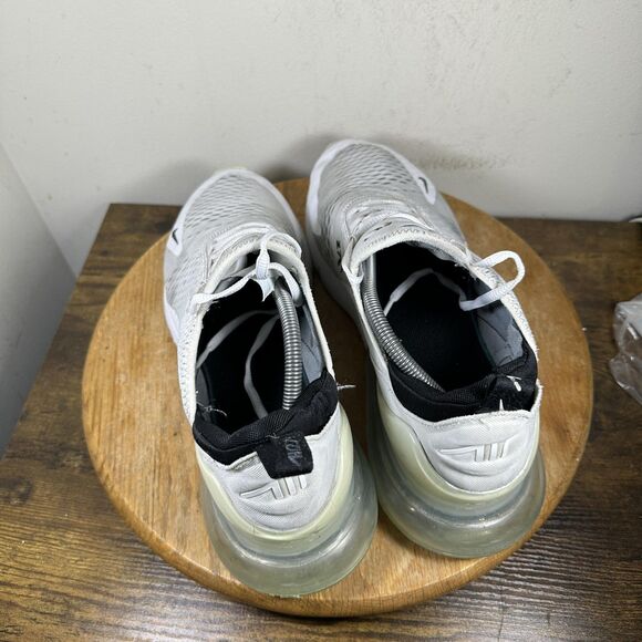 Nike Air Max 270 Shoes Mens Size 13 White Black AH8050-100 Running Sneakers main image 6